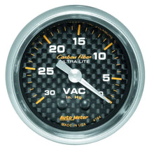 Load image into Gallery viewer, AutoMeter C/F 2-1/16in Vacuum Gauge 4784