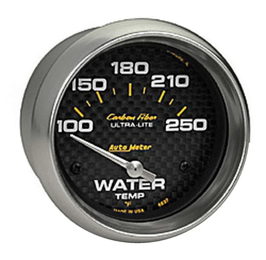 AutoMeter C/F 2-5/8in Water Temp. Gauge 100-250 4837