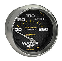 Load image into Gallery viewer, AutoMeter C/F 2-5/8in Water Temp. Gauge 100-250 4837