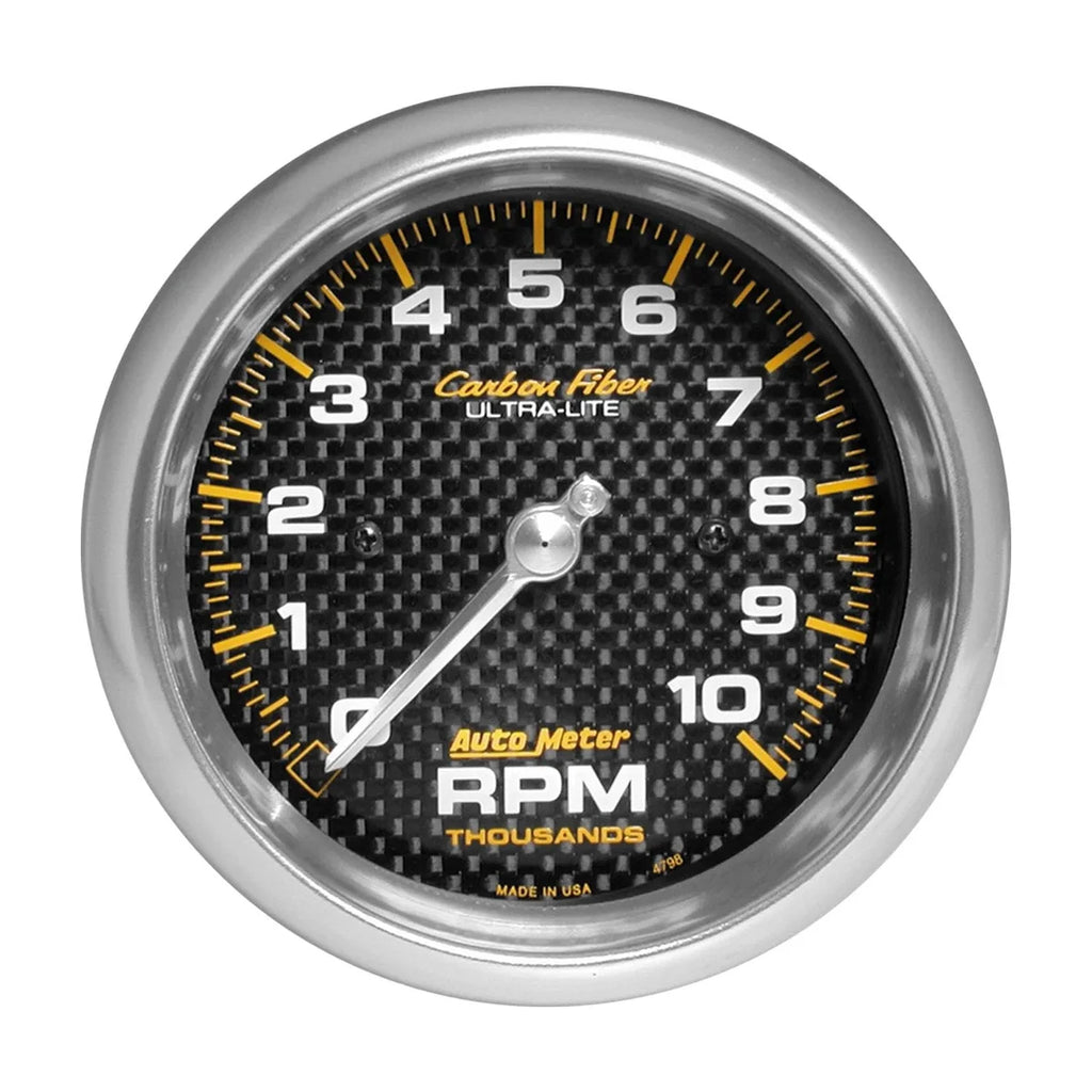 AutoMeter C/F 3-3/8in 10000RPM In-Dash Tach 4798