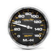 Load image into Gallery viewer, AutoMeter C/F 5in 160MPH In-Dash Speedometer 4889