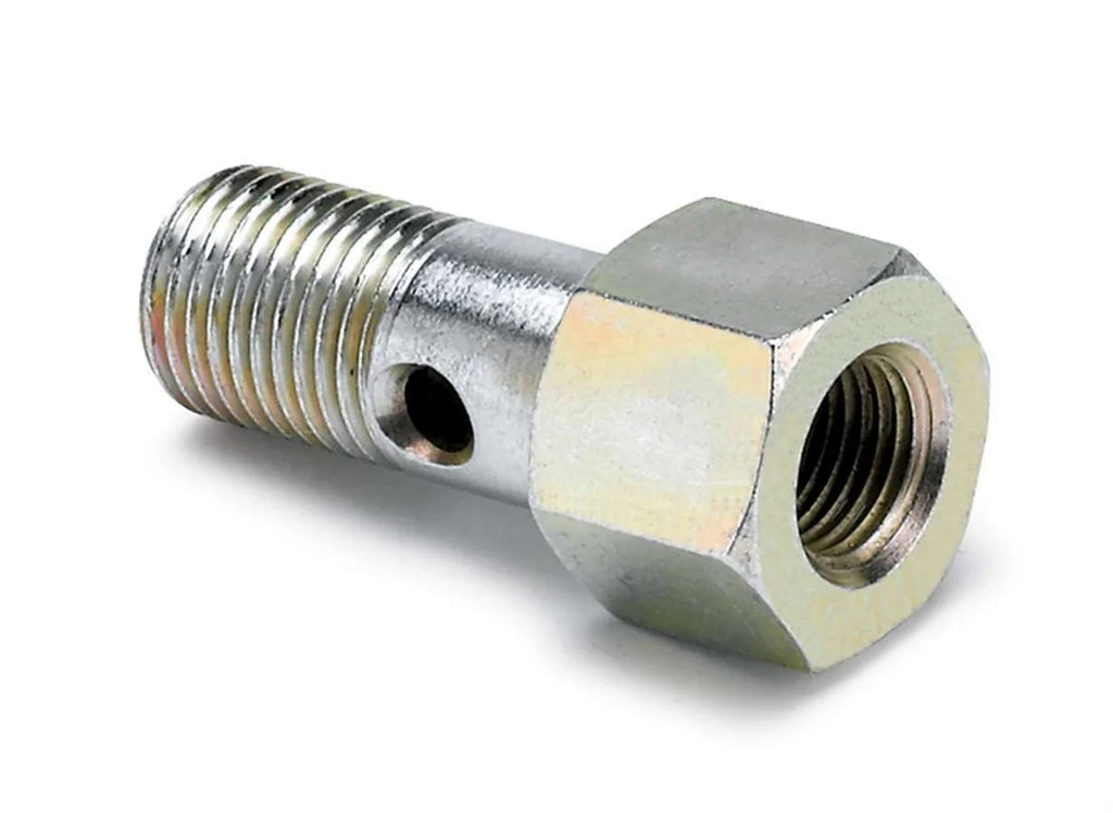 AutoMeter Fitting Adapter 12mm Banjo Bolt to 1/8 NPTF 2276