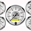 Load image into Gallery viewer, AutoMeter Ford Racing 5 Gauge Kit - White Face 880087