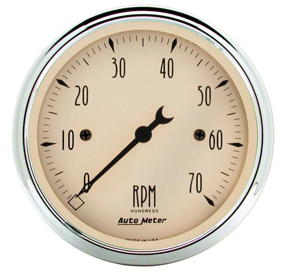 AutoMeter G/O 3-1/8in 7000RPM Tach 1898