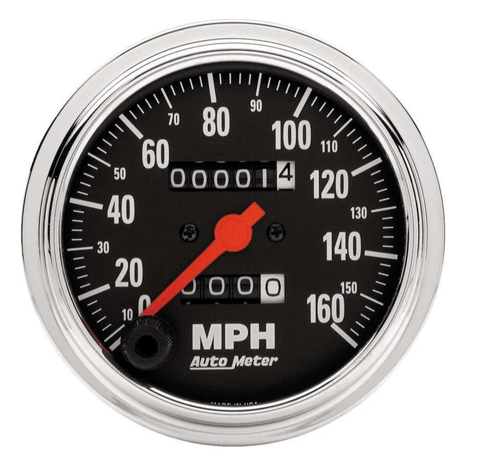 AutoMeter Mech. Speedo w/Trip Odom 2494