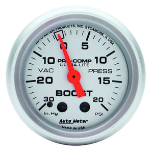 AutoMeter Mini Ultra-lite Boost 4301