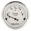 Load image into Gallery viewer, AutoMeter Old Tyme White 2 1/16in Fuel Gauge fits Ford