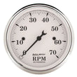 Load image into Gallery viewer, AutoMeter Old Tyme White 3 1/8in Tach 7000 RPM Elec. 1695