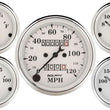 Load image into Gallery viewer, AutoMeter Old Tyme White Gauge Kit Mech Speedo 1601