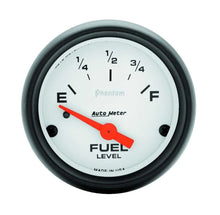 Load image into Gallery viewer, AutoMeter Phantom 2 1/16in Fuel fits 1965- GM