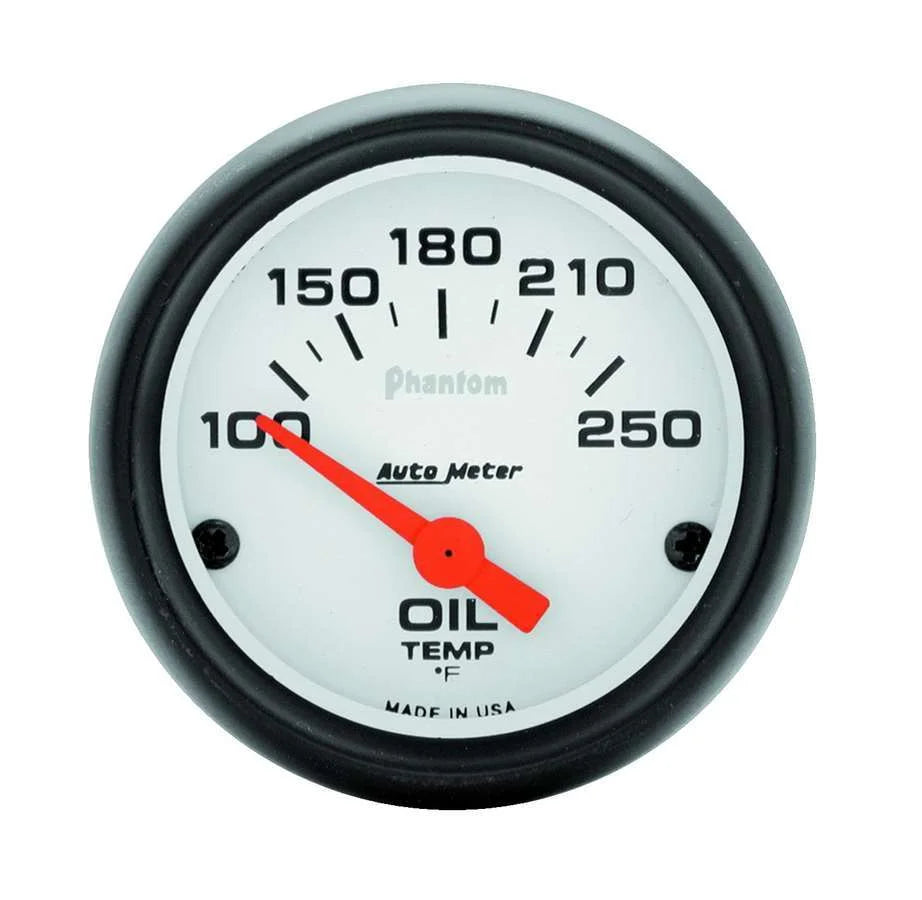 AutoMeter Phantom 2 1/16in Oil Temp. 100-250 Elec. 5747