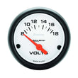 Load image into Gallery viewer, AutoMeter Phantom 2 1/16in Voltmeter 8-18 Volts 5791