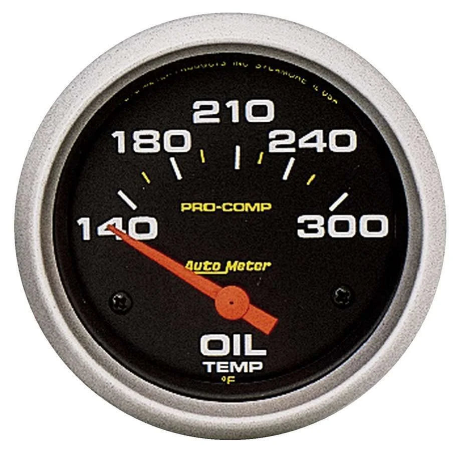 AutoMeter Pro-Comp 2-5/8in Oil Temp. 140-300 F. Elect. 5447