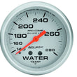 Load image into Gallery viewer, AutoMeter Pro Comp 2-5/8in Silver Liq-Fill Water 140-280 4631