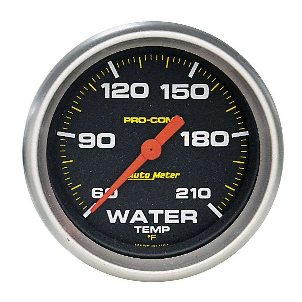 AutoMeter Pro Comp 2-5/8in Water Temp 60-210 Mech. 5469