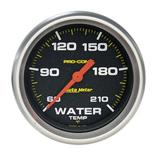 Load image into Gallery viewer, AutoMeter Pro Comp 2-5/8in Water Temp 60-210 Mech. 5469