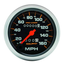 Load image into Gallery viewer, AutoMeter Pro Comp Speedometer 5153