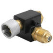 Load image into Gallery viewer, AutoMeter Speedo Cable 90 Adapter For 5/8-18 Threads 990414