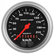 Load image into Gallery viewer, AutoMeter Speedometer 3-3/8in 225KM/H Sport-Comp 3982-M