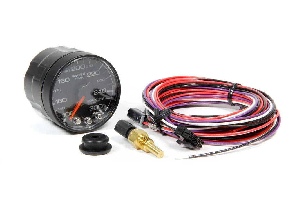 AutoMeter Spek-Pro 2-1/6 Water Temp Gauge w/Peak Memory P346328