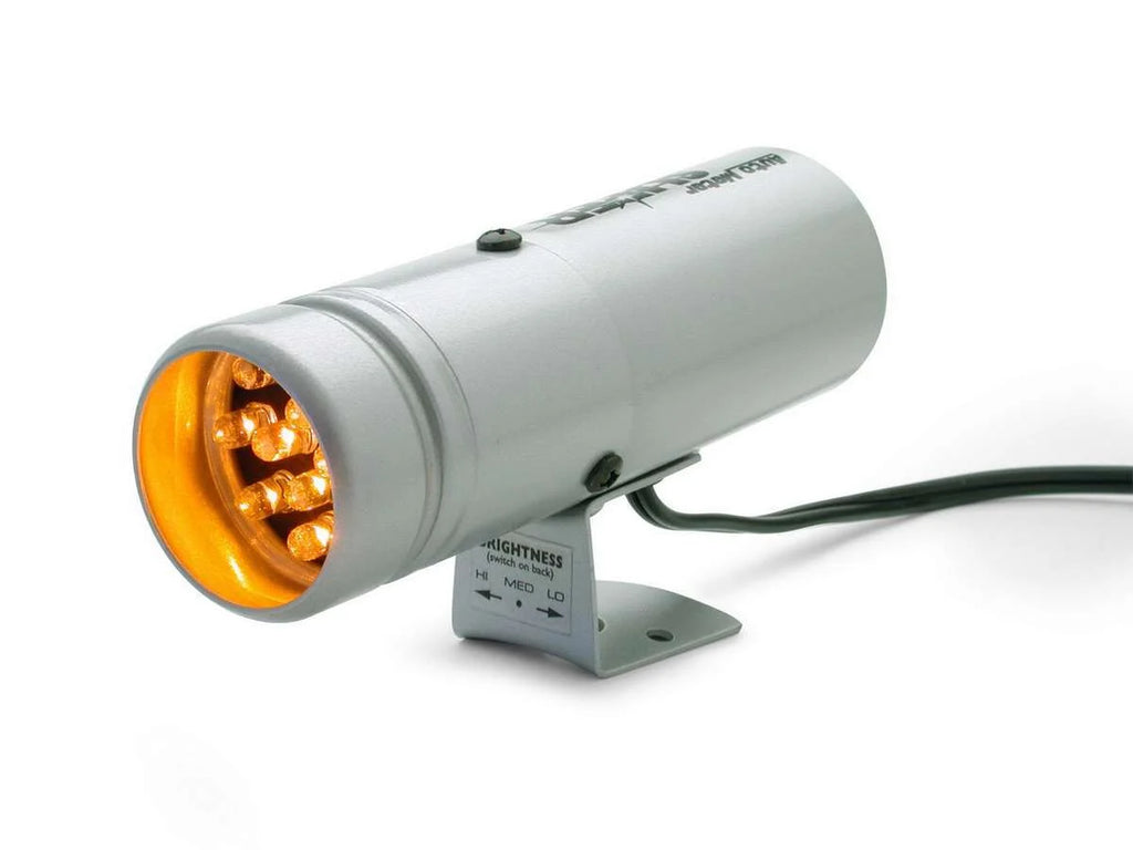 AutoMeter Super-Lite Shift Light Silver - 12 LED's 5333