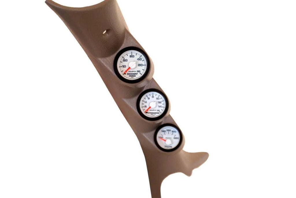 AutoMeter Triple Pod/Pillar Kit w/ Gauges 7099 fits 2003-2009 Dodge Ram