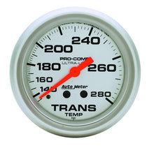 Load image into Gallery viewer, AutoMeter Ultra-Lite 2-5/8in Trans.Temp. 280 F. Mech. 4451