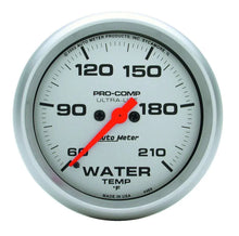 Load image into Gallery viewer, AutoMeter Ultra Lite 2-5/8in Water Temp 60-210 Electric 4469
