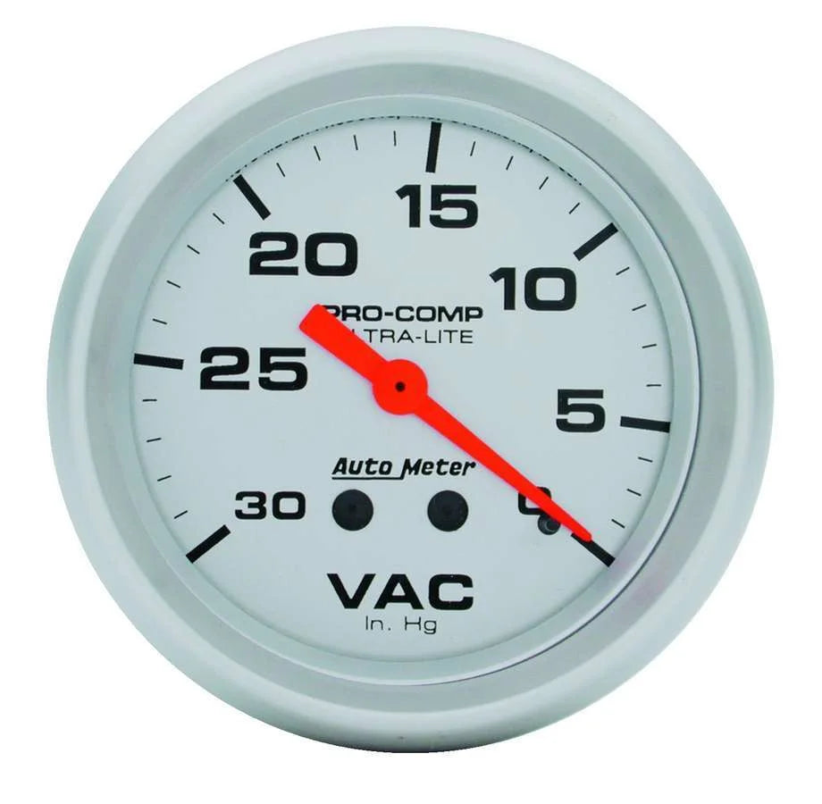 AutoMeter Ultra-lite Vacuum 30 in 4484