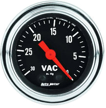 Load image into Gallery viewer, AutoMeter Vacuum  30 IN.Hg. 2484