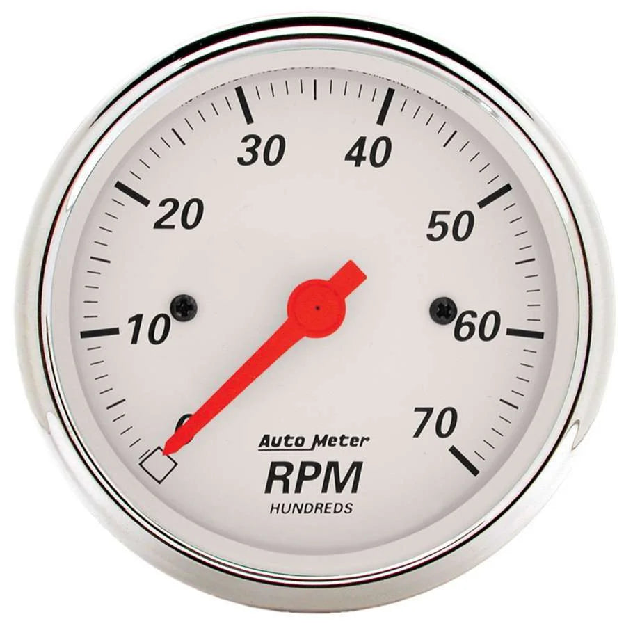 AutoMeter White In Dash Tach 1398
