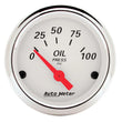 Load image into Gallery viewer, AutoMeter White Oil Pressure 0-100 1327