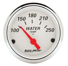 Load image into Gallery viewer, AutoMeter White Water Temp. 100-25 1337