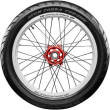 Load image into Gallery viewer, Avon Cobra Chrome AV91 Front Tire - 140/75R17 67V - Side View