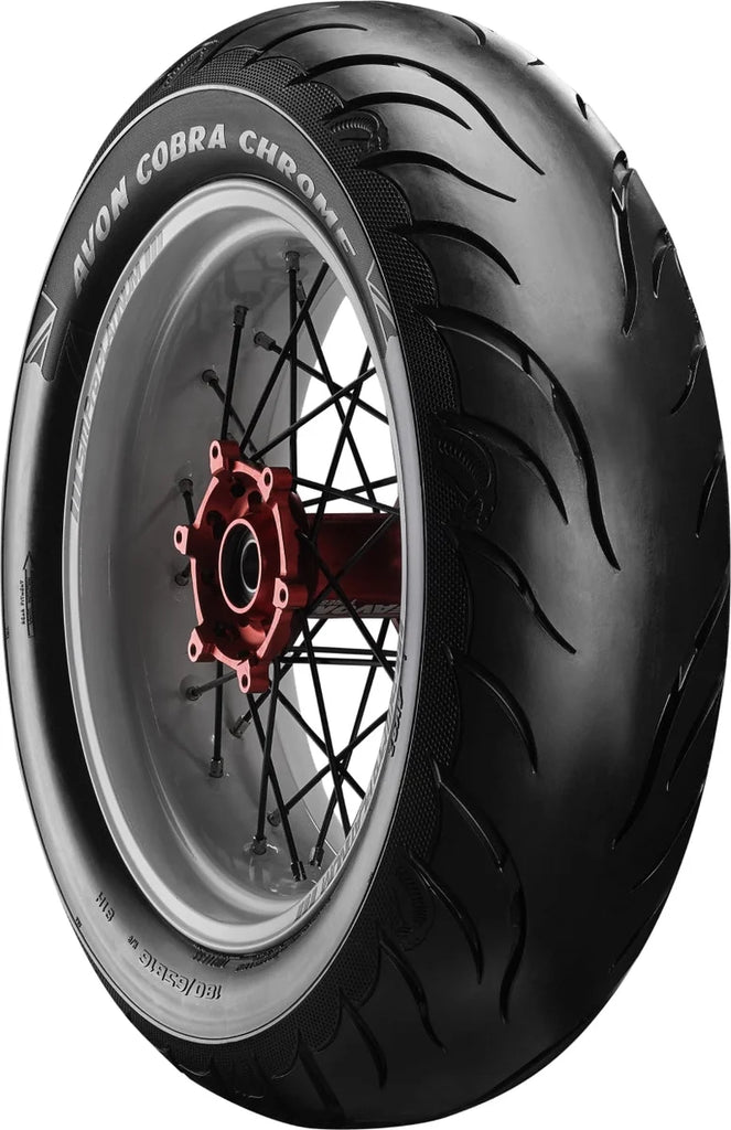 Avon Cobra Chrome AV92 Rear Tire - 240/40R18 79V - Side View