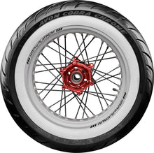 Load image into Gallery viewer, Avon Cobra Chrome AV92 White Sidewall Rear Tire - 180/70R16 77V 1DK - Main Product View