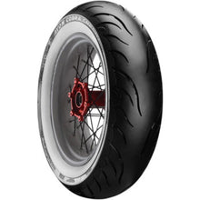 Load image into Gallery viewer, Avon Cobra Chrome AV92 White Sidewall Rear Tire - MT90B16 74H 1DK - Side View