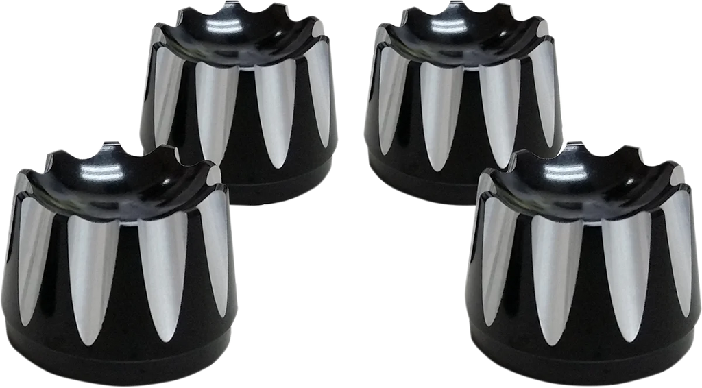 Avon Grips Cover - Head Bolt - Excalibur - Black HBC-304-ANO-EX - Main Product View