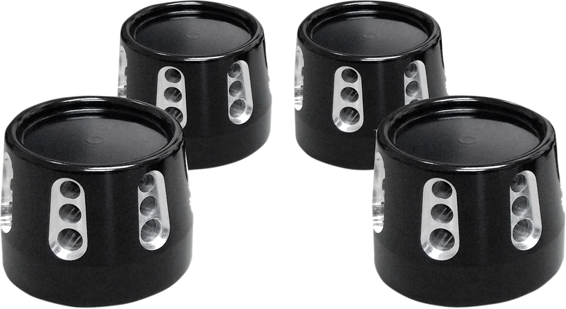 Avon Grips Cover - Head Bolt - Rival - Chrome HBC-306-CH-RIV - Side View