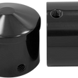Load image into Gallery viewer, Avon Grips Front Axle Nut Cover - Black - Air Cushion - 1" AXL-AIR-ANO - Main Product View