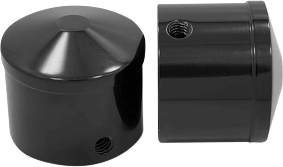 Avon Grips Front Axle Nut Cover - Black - Air Cushion - 1" AXL-AIR-ANO - Main Product View