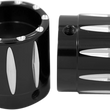 Load image into Gallery viewer, Avon Grips Front Axle Nut Cover - Black - Rival - 1" AXL-RIV-ANO - Main Product View
