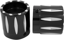 Load image into Gallery viewer, Avon Grips Front Axle Nut Cover - Black - Rival - 1" AXL-RIV-ANO - Main Product View