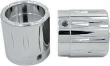 Load image into Gallery viewer, Avon Grips Front Axle Nut Cover - Chrome - Rival - Large/Small AXL-RIV-CH-TOUR - Main Product View