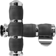 Load image into Gallery viewer, Avon Grips Grips - Air Cushion - Indian - Throttle Boss - Chrome IN-TO-AIR-90C-B - Main Product View