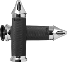 Load image into Gallery viewer, Avon Grips Grips - Custom Contour - Spike - Indian - Chrome IN-TO-CC-85-CSP - Main Product View