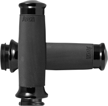 Load image into Gallery viewer, Avon Grips Grips - Custom Contour - TBW - Black CC-86-ANO-FLY - Main Product View