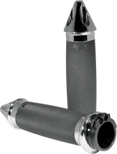 Load image into Gallery viewer, Avon Grips Grips - Custom - Spike End - Chrome CC-85-CH-SPIKE - Main Product View