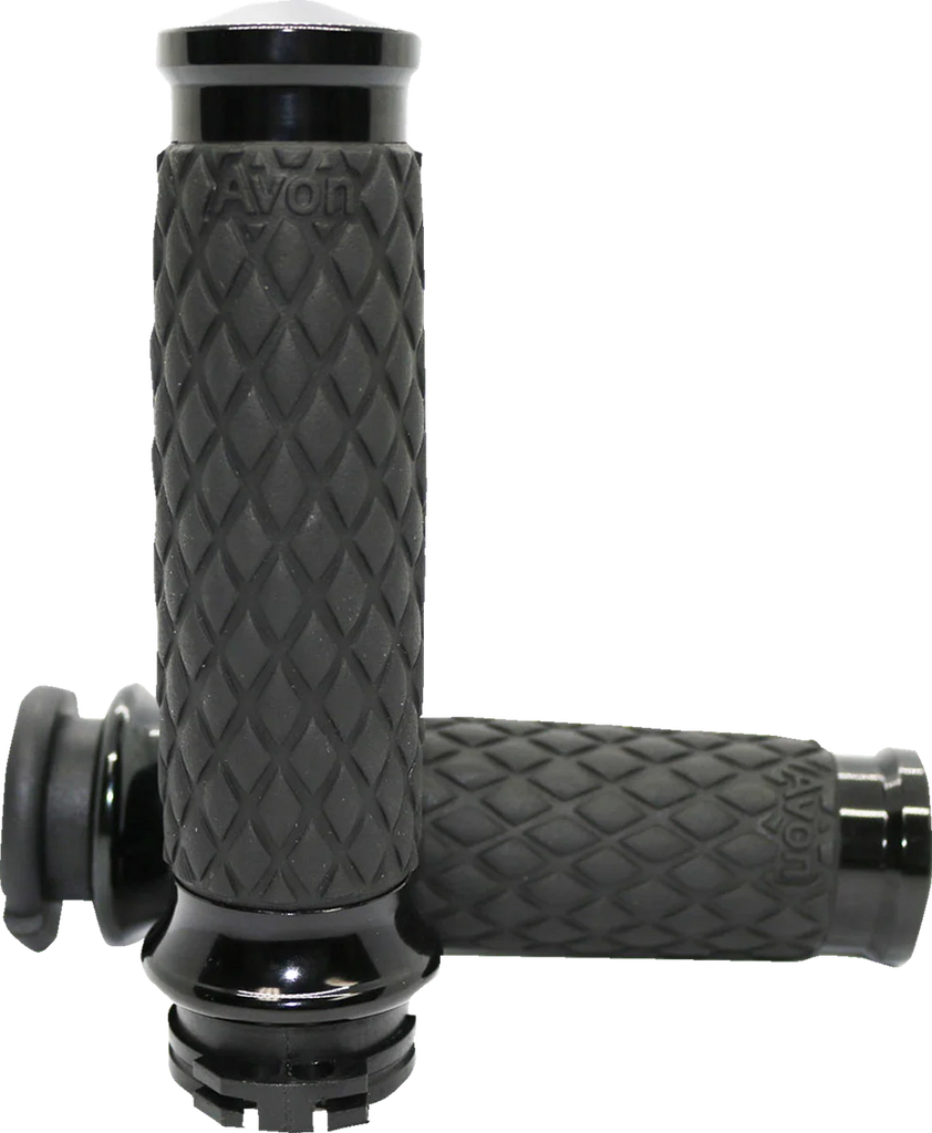 Avon Grips Grips - Diamond Contour - Black DIA-65-ANO - Main Product View