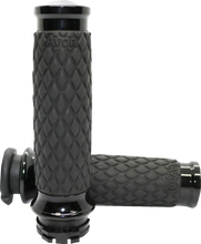 Load image into Gallery viewer, Avon Grips Grips - Diamond Contour - Black DIA-65-ANO - Main Product View